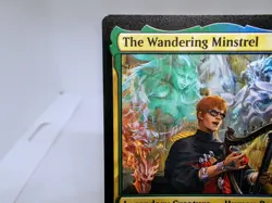 The Wandering Minstrel magic the gathering rare Final Fantasy trading card  - Image 4