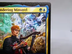 The Wandering Minstrel magic the gathering rare Final Fantasy trading card  - Image 5