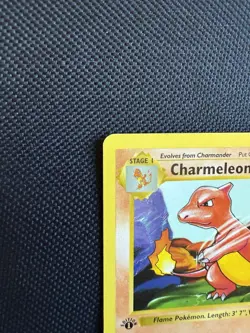 Pokemon Charmeleon 24/102 1st Edition Shadowless Base Set Card Unplayed NM - Image 2