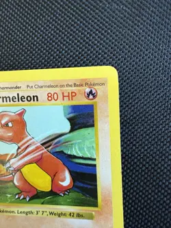 Pokemon Charmeleon 24/102 1st Edition Shadowless Base Set Card Unplayed NM - Image 3