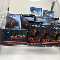 8 Packs Box Magic The Gathering Ixalan & 1 March Of Time 15-Card Booster Packs - Image 1