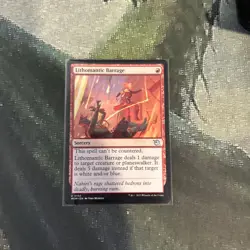 MTG Lithomantic Barrage - March of the Machine (MOM) #152 Magic the Gathering - Image 18