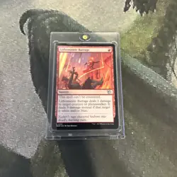 MTG Lithomantic Barrage - March of the Machine (MOM) #152 Magic the Gathering - Image 4