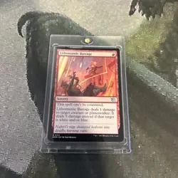 MTG Lithomantic Barrage - March of the Machine (MOM) #152 Magic the Gathering - Image 5
