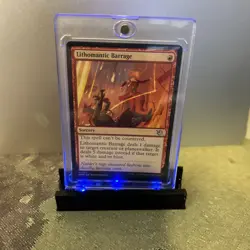 MTG Lithomantic Barrage - March of the Machine (MOM) #152 Magic the Gathering - Image 6