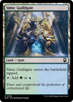 Simic Guildgate - Light Play MTG Commander: Modern Horizons 3 - Image 1