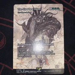 1x MTG The Cloudsea Djinn - Nyxbloom Ancient Showcase FCA 16 Regular Mythic NM - Image 1