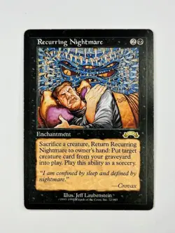 1x MTG Recurring Nightmare - Exodus - LP #72 - Image 1
