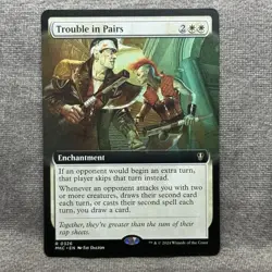 Trouble in Pairs 0326 â€“ MTG Karlov Manor Rare â€“ NonFoil NM â€“ Magic the Gathering - Image 1