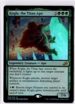 Kogla, The Titan Ape NM* FOIL PROMO Ikoria ENGLISH 162/274 mtg -UnltdCards - Image 1