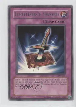 Lightforce Sword Unlimited YuGiOh Pharaoh's Servant #PSV-005 2002 b1g - Image 1