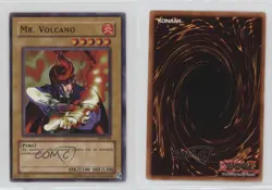 Mr Volcano Unlimited YuGiOh Pharaoh's Servant #PSV-044 2002 af0 - Image 3