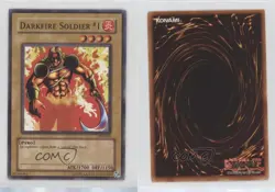 Darkfire Soldier #1 Unlimited YuGiOh Pharaoh's Servant #PSV-043 2002 0xr2 - Image 3