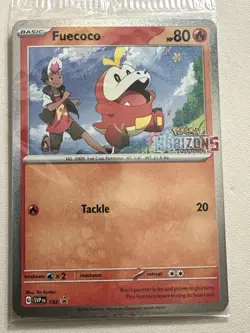 Fuecoco 192 Black Star Promo EN Promo Card Scarlet & Violet Pokemon TCG NEW - Image 1