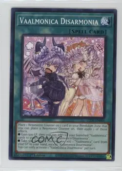 Vaalmonica Disarmonia 1st Ed. YuGiOh Legacy of Destruction #LEDE-EN066 0it8 - Image 1