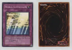 World Suppression Unlimited YuGiOh Pharaoh's Servant #PSV-020 2002 af0 - Image 3