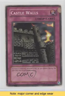 Castle Walls Unlimited YuGiOh Starter Deck Yugi #SDY-049 2002 READ 0ib4 - Image 1