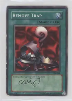 Remove Trap Unlimited YuGiOh Starter Deck Yugi #SDY-048 2002 15fy - Image 1