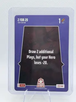 2025 BO JACKSON BATTLE ARENA PLAY CARD: 2 FOR 20 SP #PL-23 - Image 1