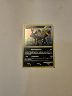 Umbreon 10/90 - Holo Rare Undaunted Cracked Ice Holo - PokÃ©mon TCG Card - LP - Image 2