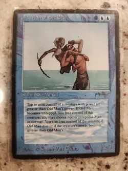 Old Man of The Sea Arabian Nights HP MTG  Rare Card - Image 1