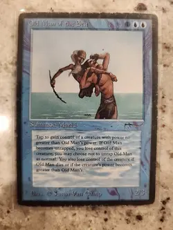 Old Man of The Sea Arabian Nights HP MTG  Rare Card - Image 2