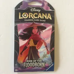 NEW Disney Lorcana Rise of the Floodborn Trading Card Game Raya Art - Image 1