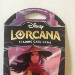 NEW Disney Lorcana Rise of the Floodborn Trading Card Game Raya Art - Image 2