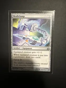 MTG SkullClamp: Commander #260 â€“ NM - Image 1