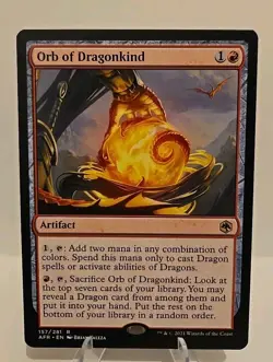 Orb of Dragonkind MTG Adventures in the Forgotten Realms Regular - Image 1