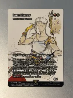 1x - Bartz Klauser [Winota, Joiner of Forces] - (showcase) - FF FCA NM MTG - Image 1