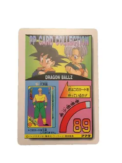 Dragon Ball Z Trunks & Goten Prism Holo Foil Card - Vintage DBZ Anime - Image 2