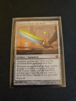Sword of Body and Mind MTG Scars of Mirrodin LP - Image 1
