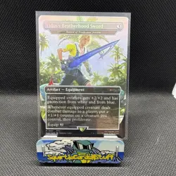 Secret Lair Tidusâ€™s Brotherhood Sword Final Fantasy Rainbow Foil MTG 1867 Mythic - Image 1
