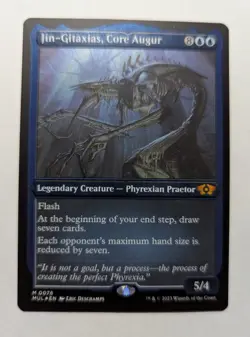 1x Jin-Gitaxias, Core Augur FOIL ETCHED NM - MUL Magic MTG x1 - Image 1