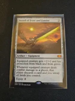 Sword of Feast and Famine MTG Double Masters LP - Image 1