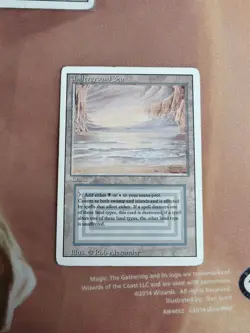 1 x MTG Underground Sea - Dual land - Revised Edition HP - Image 1