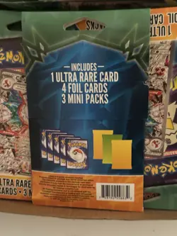 Pokemon mini Pack 3 Packs 1 Ultra Rare 4 Foil Cards - Image 4