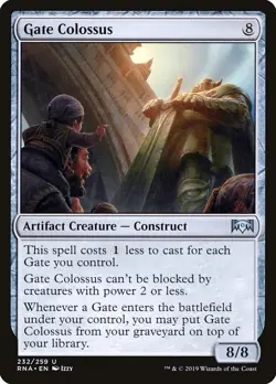 Gate Colossus Ravnica Allegiance MTG - Image 1