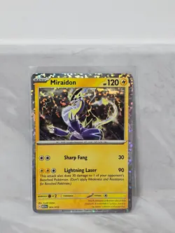 Miraidon 003/015 Holo Mcdonald's 2025 Happy Meal Dragon Discovery Pokemon Card - Image 1