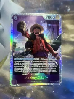ST26-005 Monkey.D.Luffy : Super Rare English One Piece TCG Card : ST26: Starter - Image 1