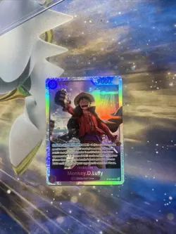 ST26-005 Monkey.D.Luffy : Super Rare English One Piece TCG Card : ST26: Starter - Image 3