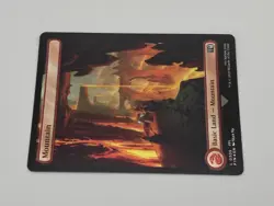 Magic The Gathering Trading Card Game MTG TCG Final Fantasy Mountain 0305 Foil - Image 3