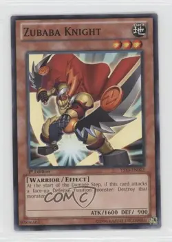 Zubaba Knight 1st Ed. YuGiOh Starter Deck 13 Super Starter: V for Victory 6k8 - Image 1