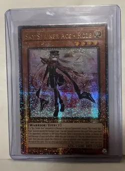 Yugioh Sky Striker Ace - Roze RA04-EN031 Quarter Century Secret Rare NM Presale  - Image 1