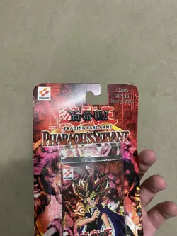YuGiOh Pharaoh's Servant Blister Booster Pack Sealed Square Original Konami - Image 6