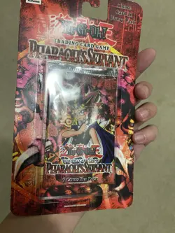 YuGiOh Pharaoh's Servant Blister Booster Pack Sealed Square Original Konami - Image 9