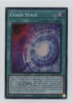 SR - Chaos Space 1st Ed. YuGiOh 25th Anniversary Rarity Collection 0it8 - Image 1