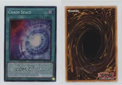 SR - Chaos Space 1st Ed. YuGiOh 25th Anniversary Rarity Collection 0it8 - Image 3