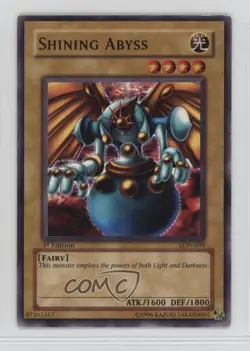 Shining Abyss 1st Ed. YuGiOh Labyrinth of Nightmare #LON-009 2003 wq8 - Image 1